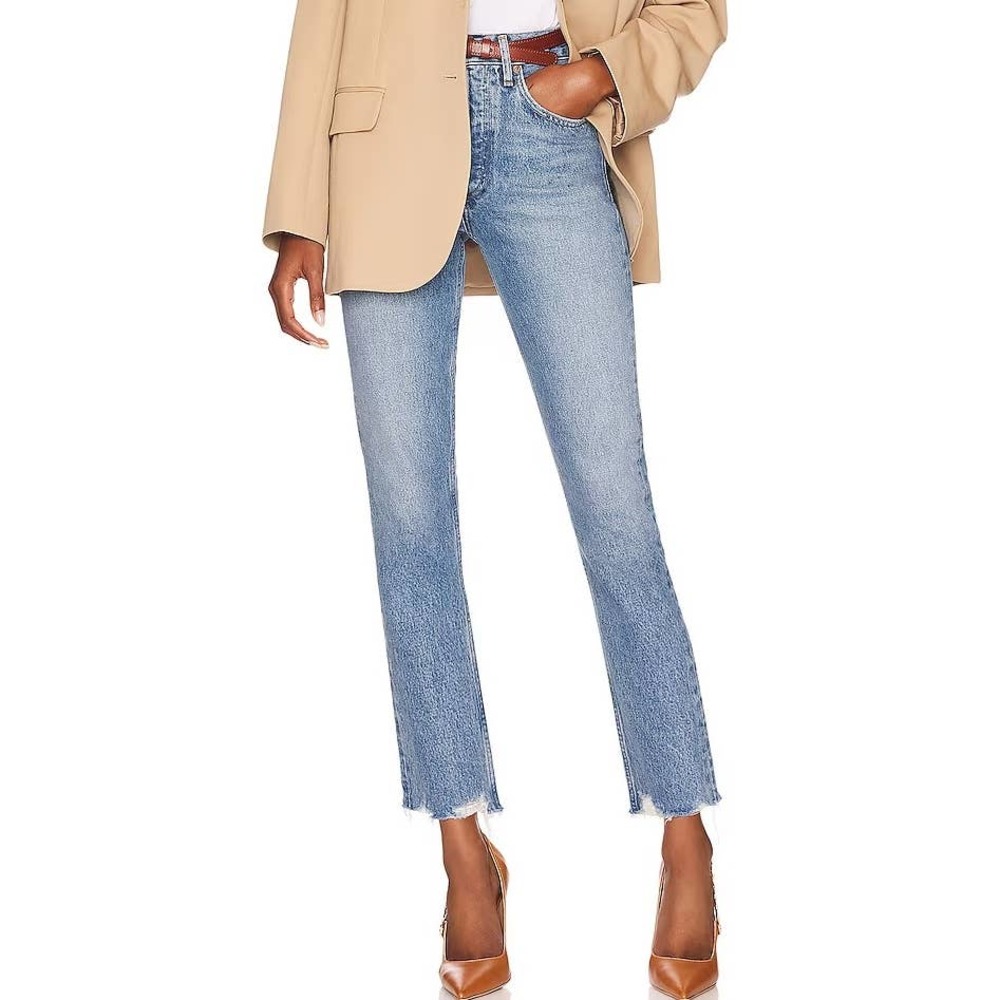 Agolde Riley High Rise Straight Crop Sz. 26